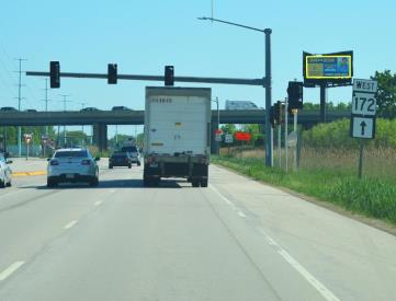 ASHLAND AVE 50 FT S/O HWY 172 SS