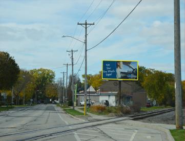 NEWBERRY AVE 50 FT W/O RAILROAD TRACKS