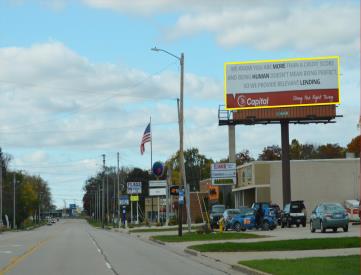 HWY 47 1000 FT S/O CALUMET ST WS