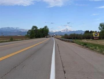 HWY 66, .56 MI W/O I-25 @ MP 42.31 NS EF