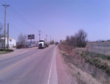 8TH ST .4 MI E/O HWY 85 BYP NS WF