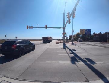 SH 257 AT CR 66 @ MP 9.56 NORTH WS NF