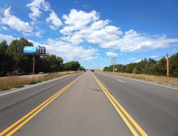 SH 257 .87 MI S/O CR 66 WS SF