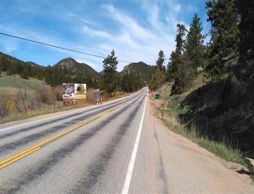 HWY 36 6.5 MI E/O ESTES PK SS EF