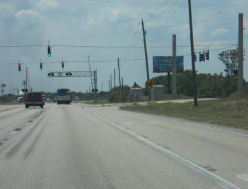 W/S Hwy 17 at Spirit Lake Rd S/B