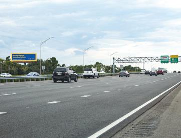 S/S 408 EXPRESSWAY 0.5 MI W/O ALAFAYA TRAIL EXIT F/E