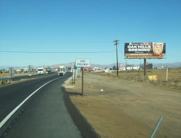 HWY 395 EL 1500' N/O I-15