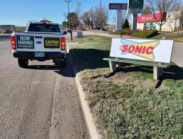 HWY 287 S/O DANIEL LEE DR WS NF