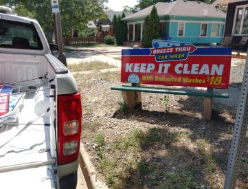 CLEVELAND AVE S/O EISENHOWER BLVD WS (L)