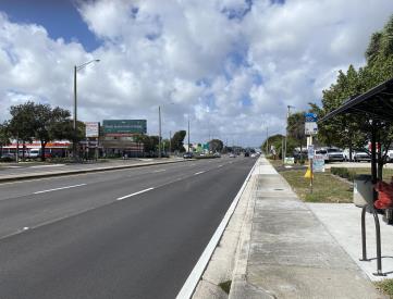 SAMPLE RD. E/O DIXIE HWY SS/WB