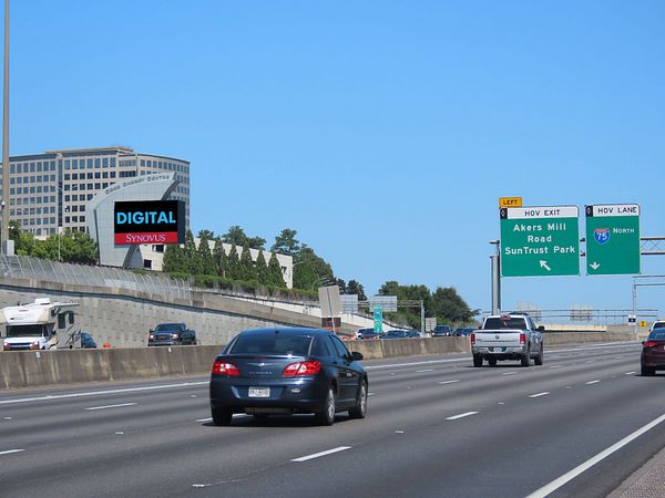 I-75N WS 1000ft S/O I-285W F/S - 1