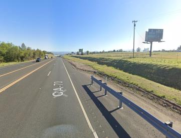 Hwy 70 EL .4 miles s/o Ophir Rd FS