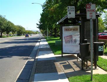 South side of East Ave, 80' east of Mariposa
