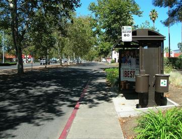 East side of Esplanade, 50' north of E 9th Ave
