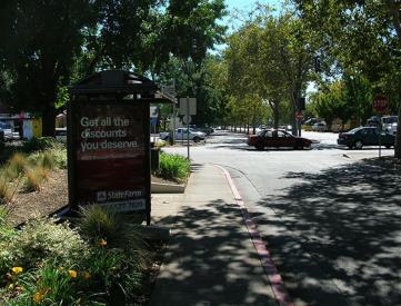 East side of Esplanade, 50' north of E 9th Ave