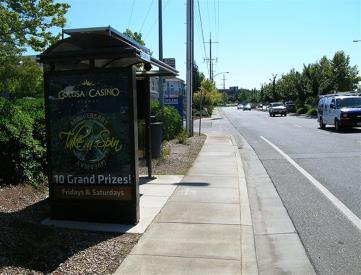 East side of Bruce Rd, 70' north of Lakeside Village Common