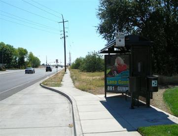 West side of Bruce Rd, 230' south of Sterling Oaks Dr
