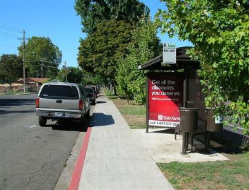 East side of Oleander Ave, 80' south of E Francis Willard