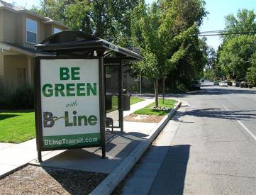 South side of E 9th St, 60' east of Linden St (SAB Only Preferred)