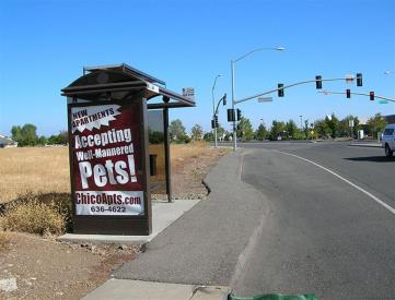East side of Forest Ave, 150' south of Flying V