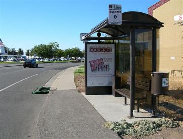 East side of Forest Ave, 150' south of Flying V