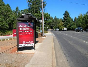 West side of Clark Rd, 200' north of Maple Park Dr