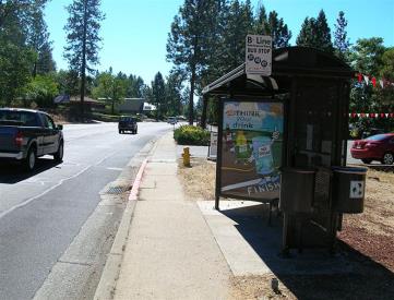 North side of Skyway, 330' west of Bille Rd