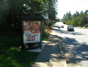 East side of Clark Rd, 200' south of Central Park Dr