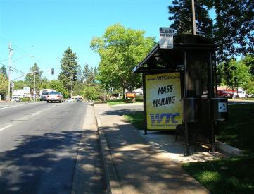 East side of Clark Rd, 200' south of Central Park Dr