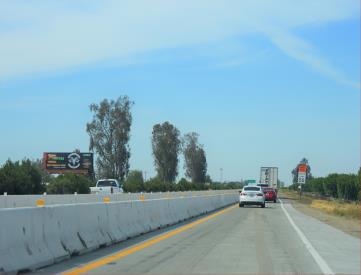 Hwy 99 WL 1800' n/o Bear Mountain Rd (south of Bakersfield)