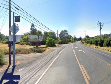 Hwy 20 SL 400' w/o Mendenhall Ave. FE