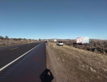 Hwy 395 EL 1570' s/o County Rd A-3 (9 miles s/o Susanville) FSE
