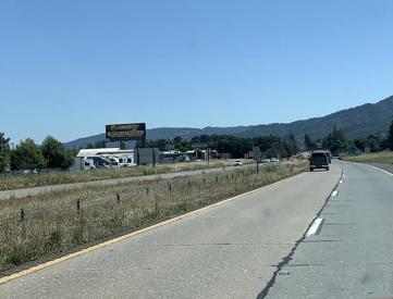 Hwy 101 EL 3000' s/o Lake Mendocino Dr. FN