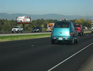 I-5 WL 2600' n/o Deschutes Rd FS
