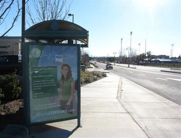 North side of Cypress Ave, 150' east of Pine St (at Safeway store)