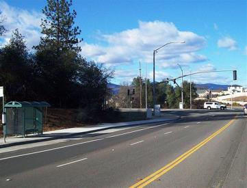 West side of Buenaventura, 200' south of Eureka Way