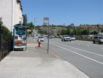 West side of N Market St, 500' south of Benton Dr