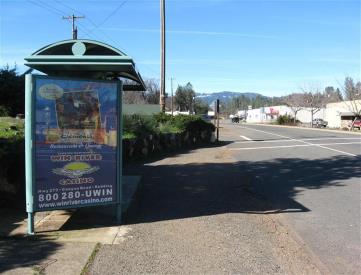 South side of Shasta Dam Blvd, 100' west of Montana