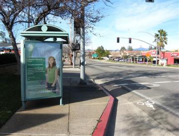West side of Hilltop Dr, at Presidio St