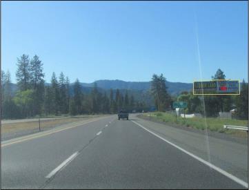 I-5 EL 1 mile s/o Yreka