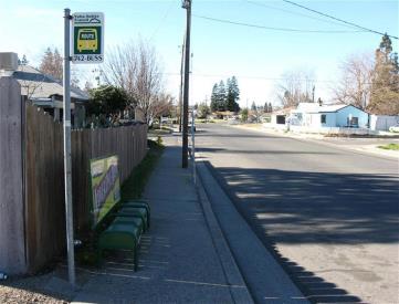 East side of Walton Ave, 150' south of Camino Del Flores