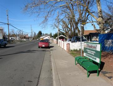 North side of Franklin Rd, 100' west of Winco Entrance