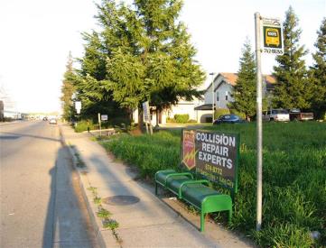South side of Lincoln Rd, 100' east of Railroad Ave