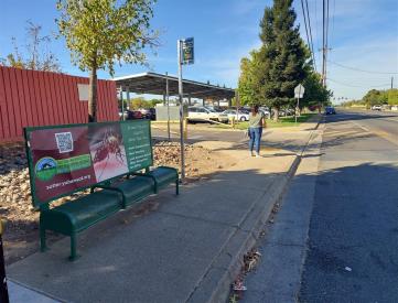 South side of McGowan Parkway, at Ardmore Ave