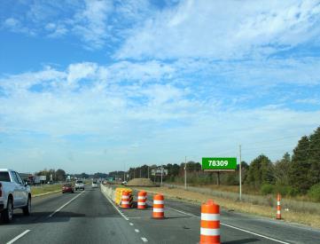 N/S I-85 3 MI. E/O EAST BLVD.  F/E