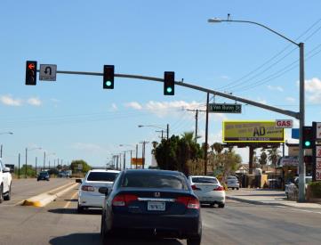 INDIO BLVD WL 340' S/O VAN BUREN NF
