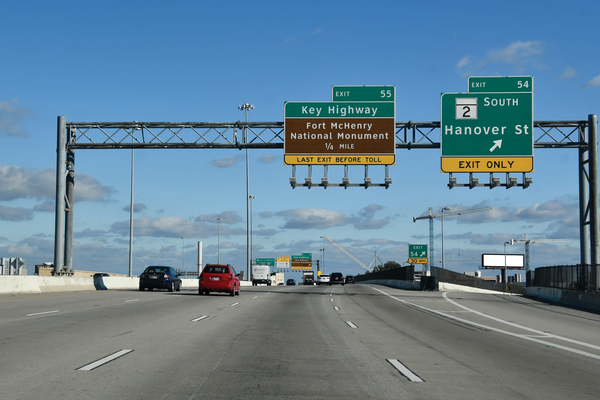 I 95 ES 400ft N/O Hanover St F/S - S