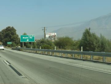 I-10 SL 605' W/O MALKI ROAD WF