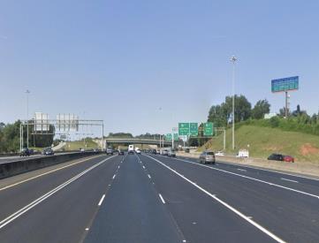 E/S I 75/85 S/O Lakewood Freeway RHR F/S