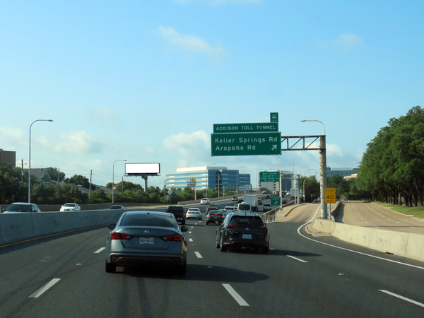 Dallas N Tollway ES 0.1mi N/O Keller Springs F/N - 1